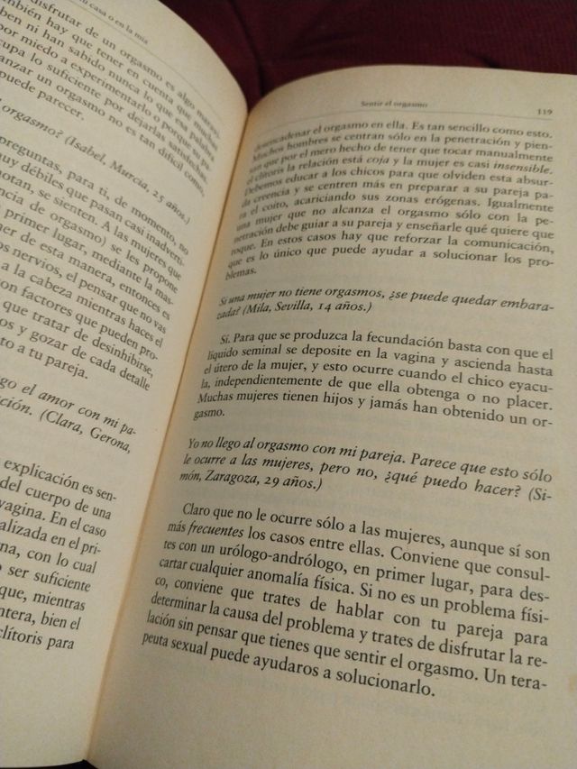 Libro en tu casa o en la mia