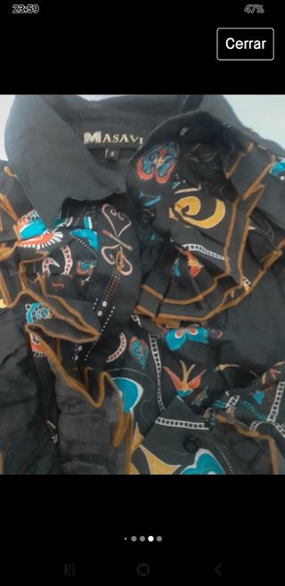 Masavi preciosa camisa