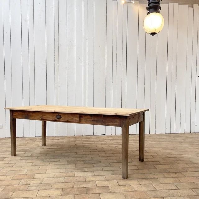 Mesa madera tipo granja 2 metros
