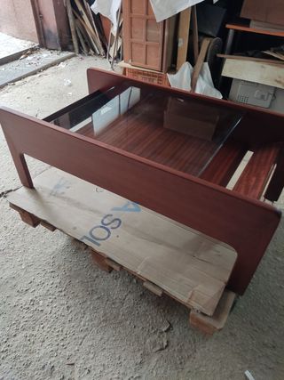 Mesa centro café salón vintage Mid century Biok?