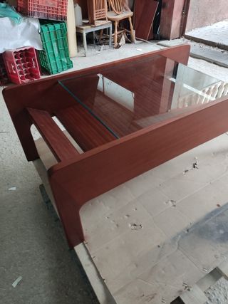 Mesa centro café salón vintage Mid century Biok?