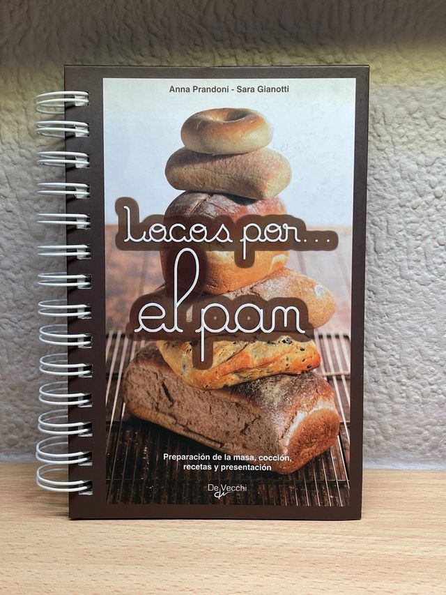 Libro recetas cocina Pan - Locos por el pan