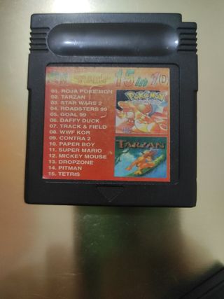 15 en 1 juego Gameboy