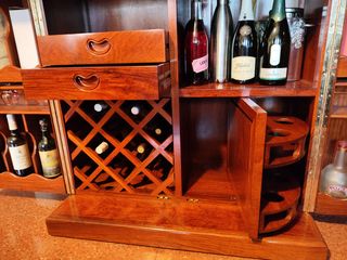 Mueble bar clásico Palo de Rosa