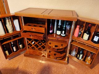 Mueble bar clásico Palo de Rosa