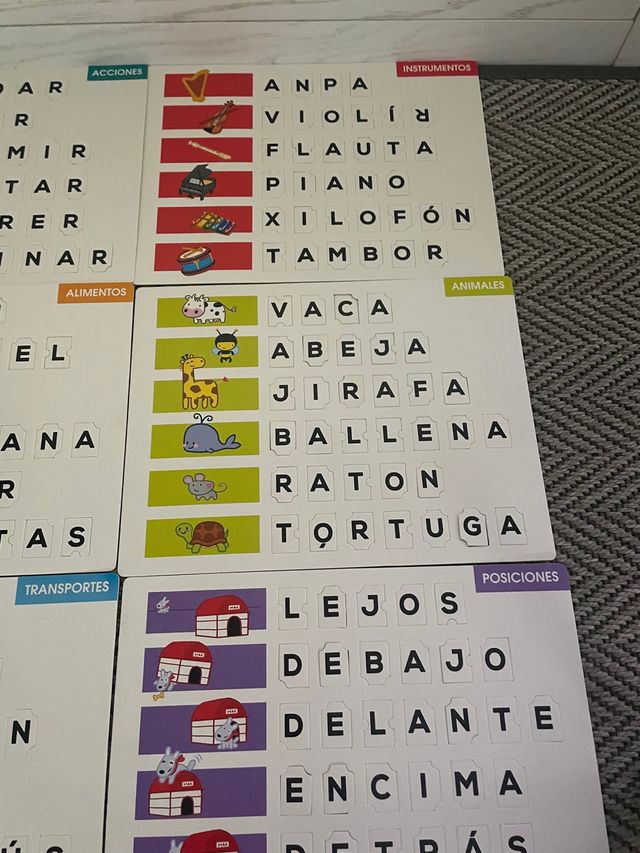 FORMAR PALABRAS ( DE DISET)