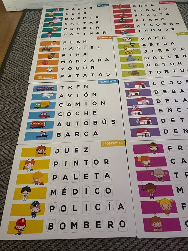 FORMAR PALABRAS ( DE DISET)