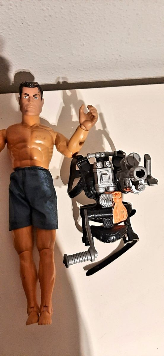 Action man y regalo