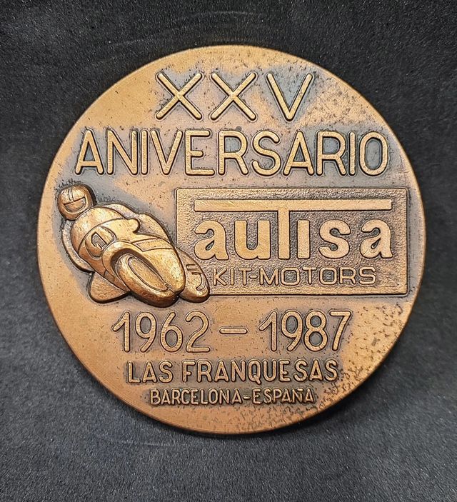 Medalla de  Bronce 200 g Autisa
