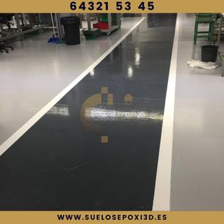Suelos Industriales con RESINA EPOXI