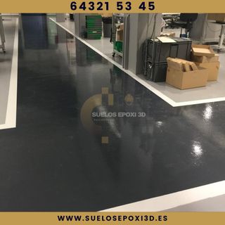 Suelos Industriales con RESINA EPOXI