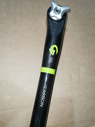 Tija sillín carbono 25,4