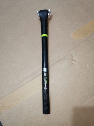 Tija sillín carbono 25,4