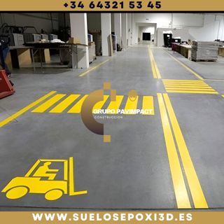 Pintura RESINA EPOXI - SUELOS INDUSTRIALES