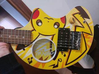 Guitarra Electrica Fernandes Pikachu