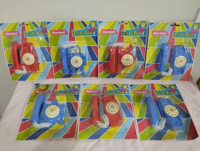 Teléfonos Teletin de Kuxan. De los años 80.