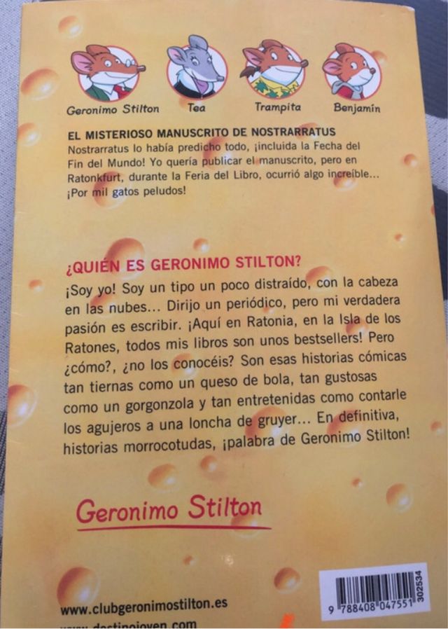 Libros de Geronimo Stilton