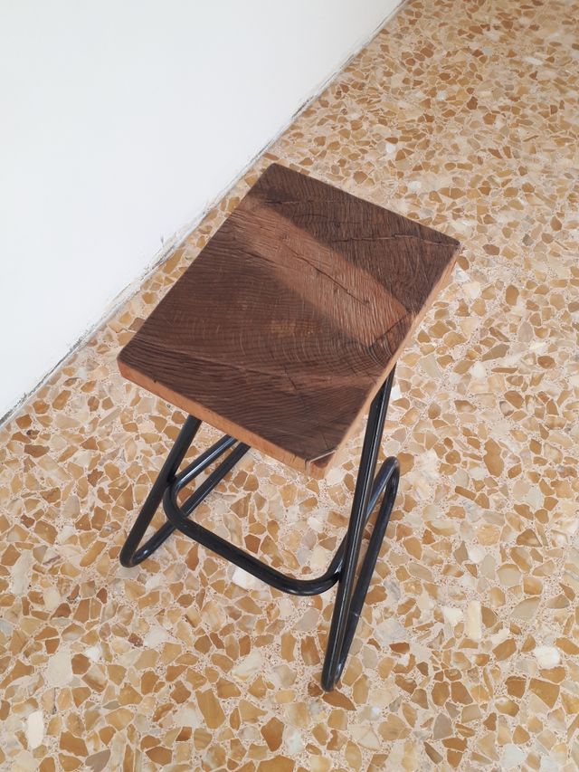 SGABELLO SEDIA COMODINO VINTAGE RARO DESIGN