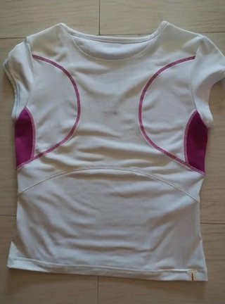 Camiseta padel chica TXS rosa