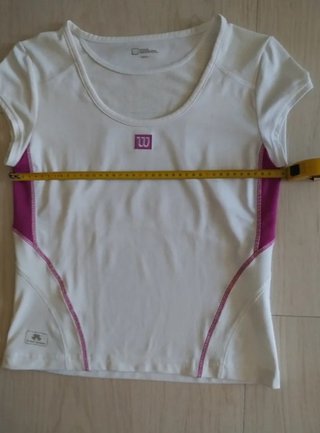 Camiseta padel chica TXS rosa