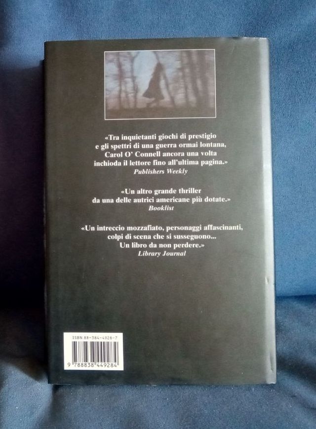 Romanzo "Louise sparì di notte" di Carol O'Connell