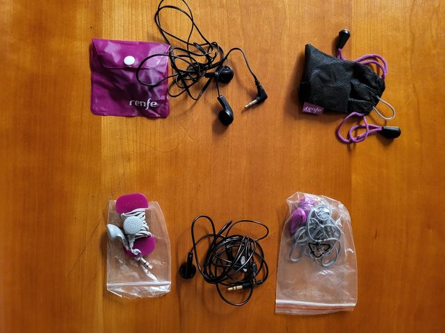 Cuffie cablate Renfe