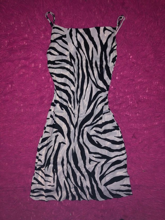 Vestido de zebra
