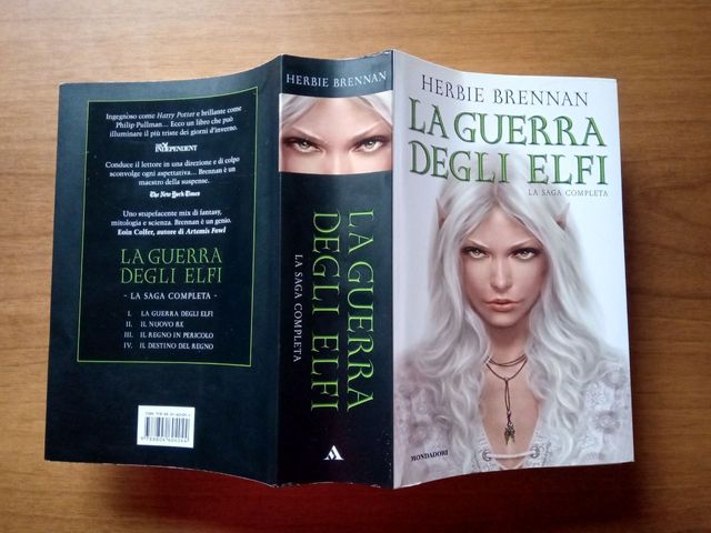 Libro "La Guerra degli Elfi" di Herbie Brennan