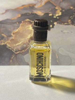 Miniatura de perfume MOSCHINO POUR HOMME vintage 