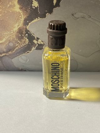 Miniatura de perfume MOSCHINO POUR HOMME vintage 