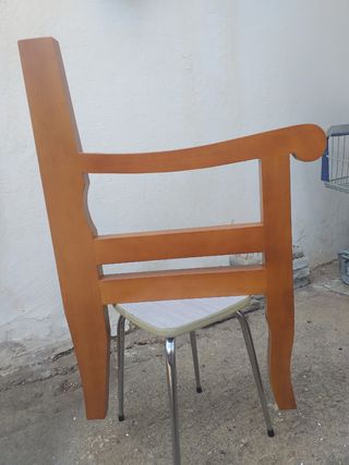 Brazos de madera vista sofás