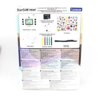 CAMARA INSTANTANEA LEXIBOOK STARCAM PRINT