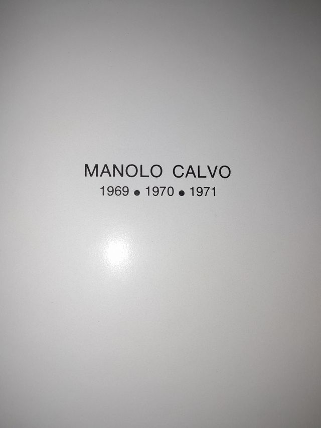 🖌📓Catálogo Obras Manuel Calvo Abad.📓🖌