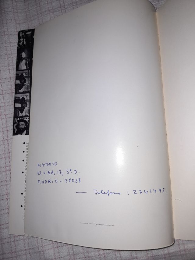 🖌📓Catálogo Obras Manuel Calvo Abad.📓🖌