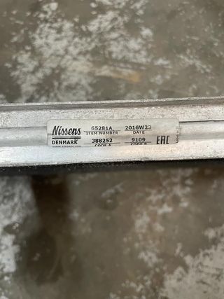 RADIADOR AGUA SEAT LEON 2 1.6 TDI 2.0 TDI