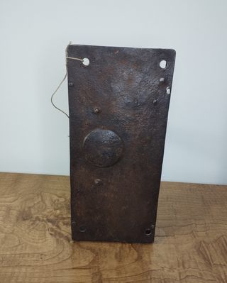 Antigua Cerradura de Hierro con Llave