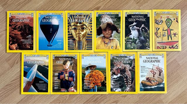 56 National Geographic vintage