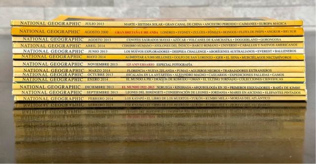 56 National Geographic vintage