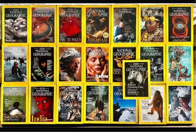 56 National Geographic vintage