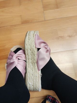 Sandalias plataforma esparto