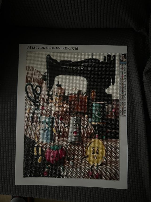 cuadro diamond painting