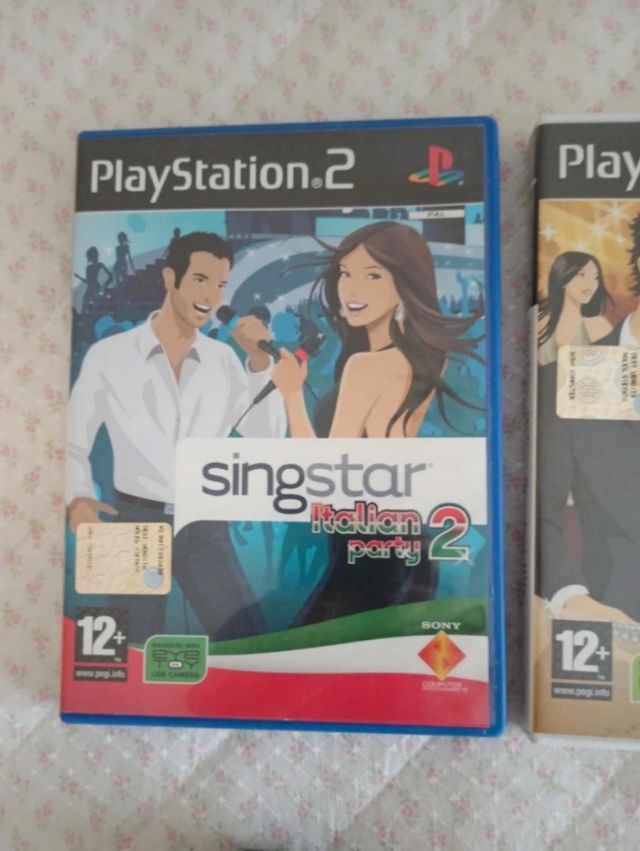 Sing star per PS2 con microfoni