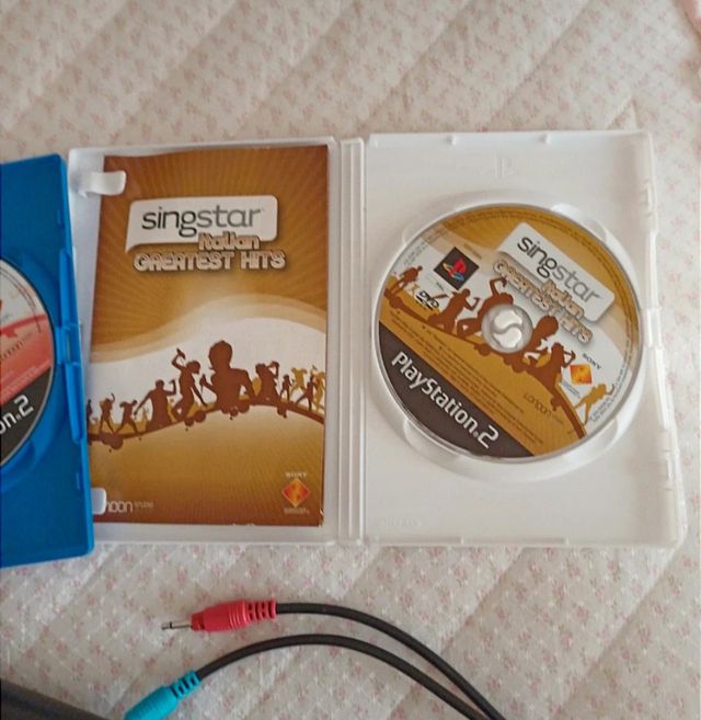 Sing star per PS2 con microfoni