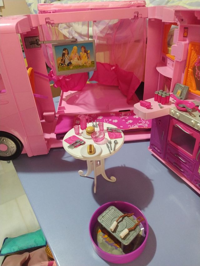 Camper de la Barbie
