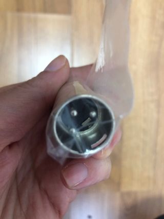 Adaptador cable macho a macho XLR