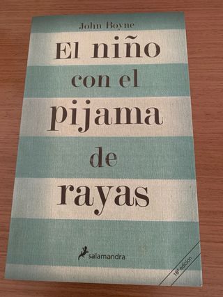 Libro El niño con el pijama de rayas