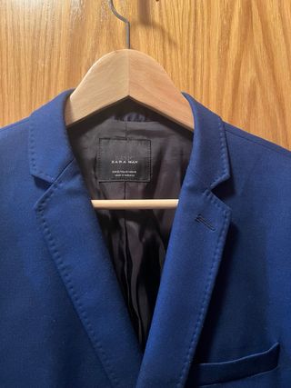 Americana Blazer azul Zara