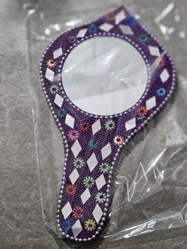 Specchietto da borsetta stile arabo