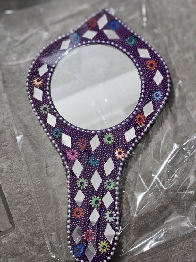 Specchietto da borsetta stile arabo