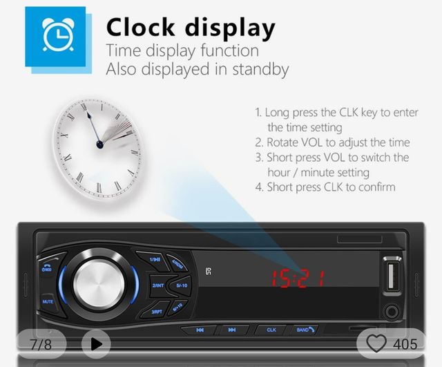 Radio coche bluetooth